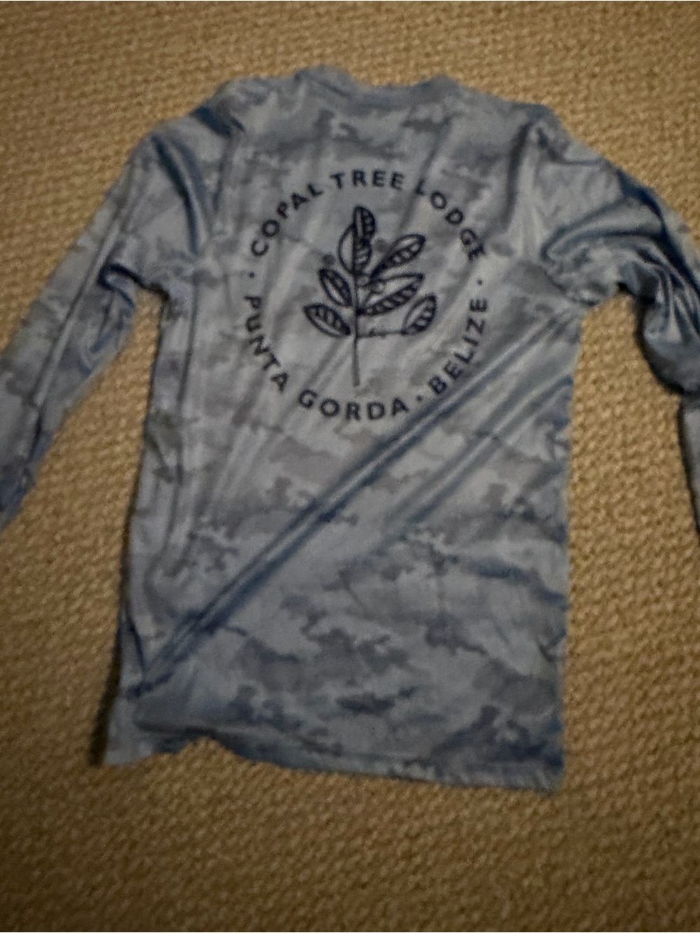 Copal tree lodge Belize UPF 50+ Performance outdoor Long Sleeve Shirt size small
